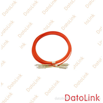 Optical Fiber Patch Cord with Sc Connector Mm Duplex